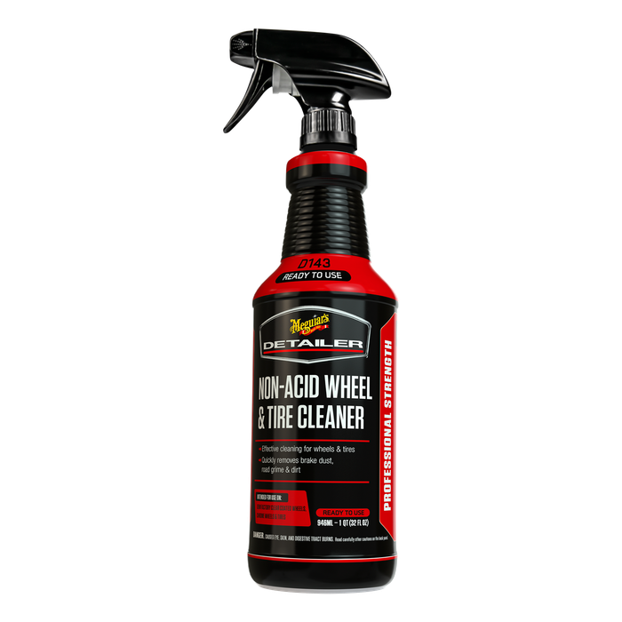 Solutie curatare jante si anvelope Meguiar's Non-Acid Wheel & Tire Cleaner, 946ml