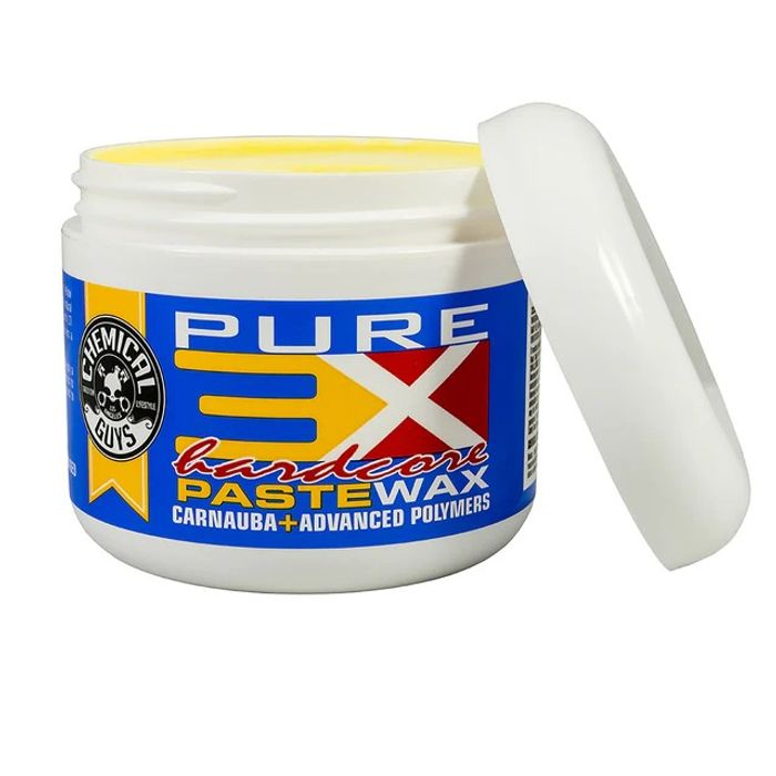 Ceara auto solida ChemicalGuys Pure 3X Hardcore Carnauba Paste Wax, 226 ml
