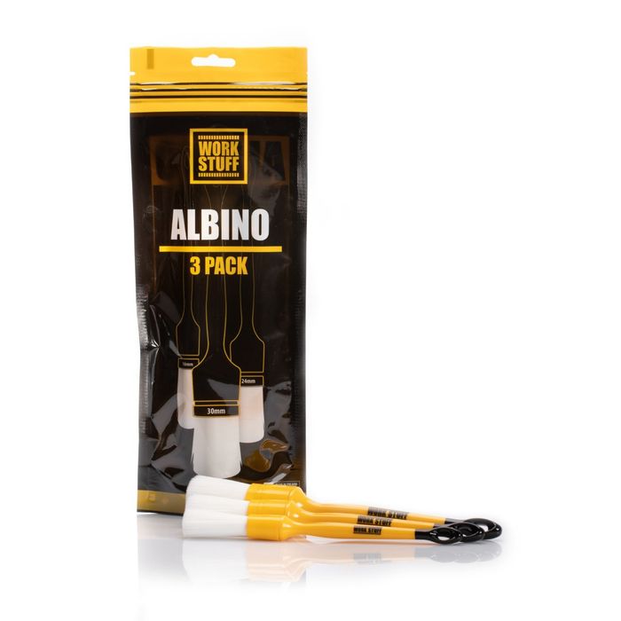 Set pensule detailing soft Work Stuff DETAILING BRUSH Albino 3 PACK