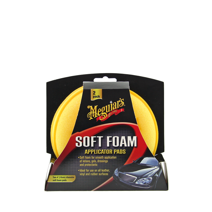 Set 2 Bureti Aplicatori Meguiar's Soft Foam Applicator Pads