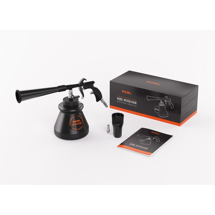 Pistol Pneumatic Curățare Interior Auto ADBL REVOLVAIR Tornado Gun, 800ml, 8 bar